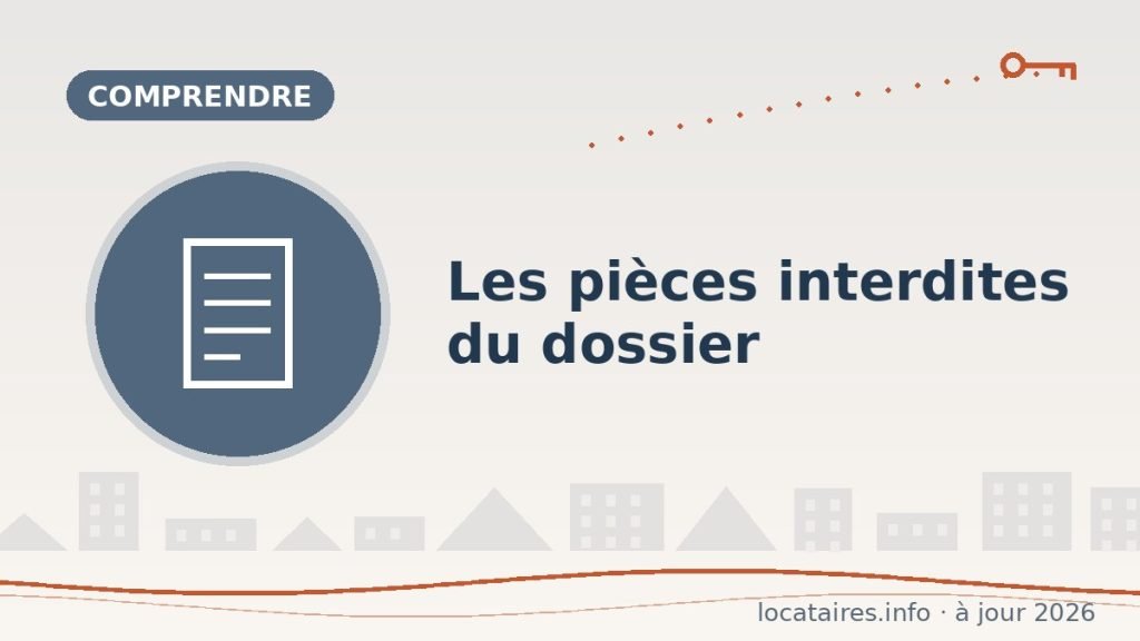 Dossier de location : les pièces qu’on n’a pas le droit de vous demander